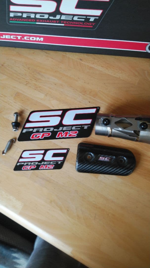 SC-PROJECT GP-M2 ZX6R スリップオンサイレンサー消音 美品