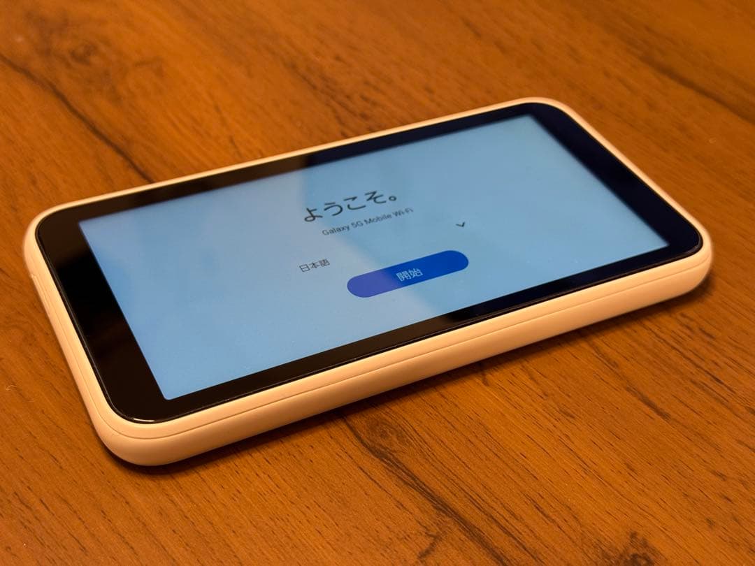 Galaxy SCR01 モバイルWiFi