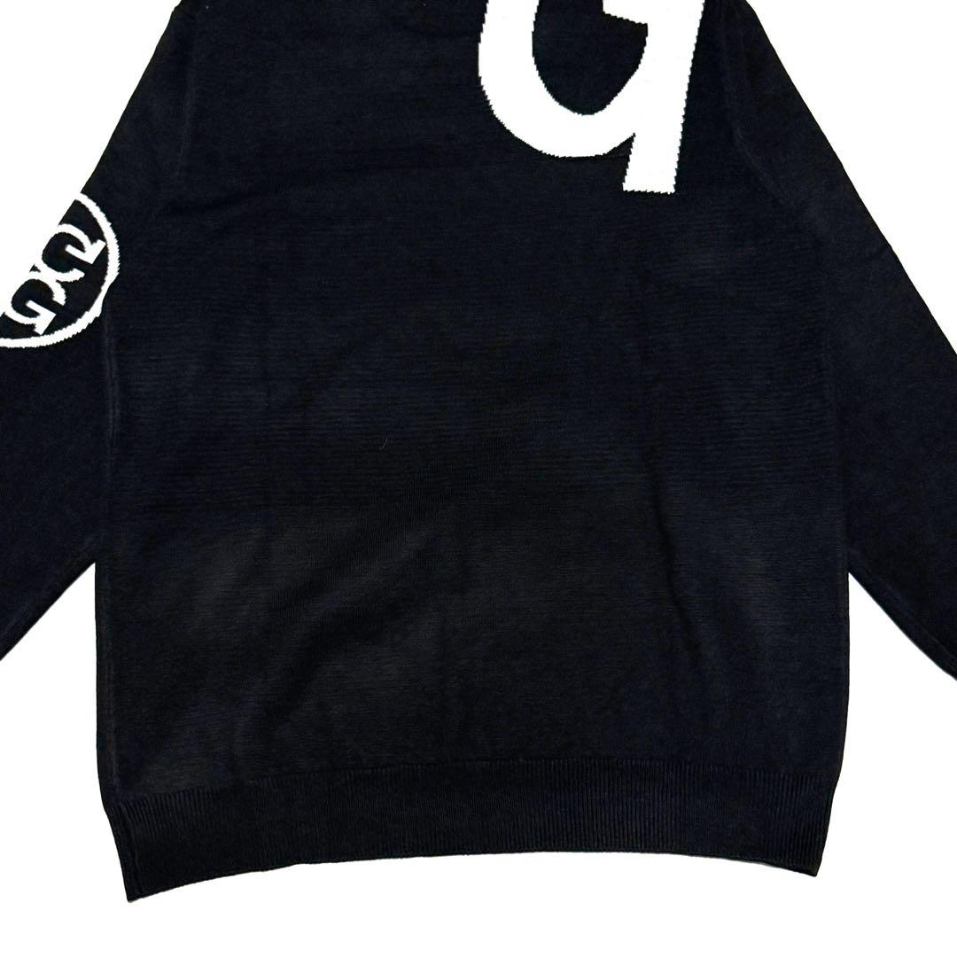 新品タグ付 ジーフォア セーター ブラック Ｇロゴ 洗練デザイン 高級感 定番