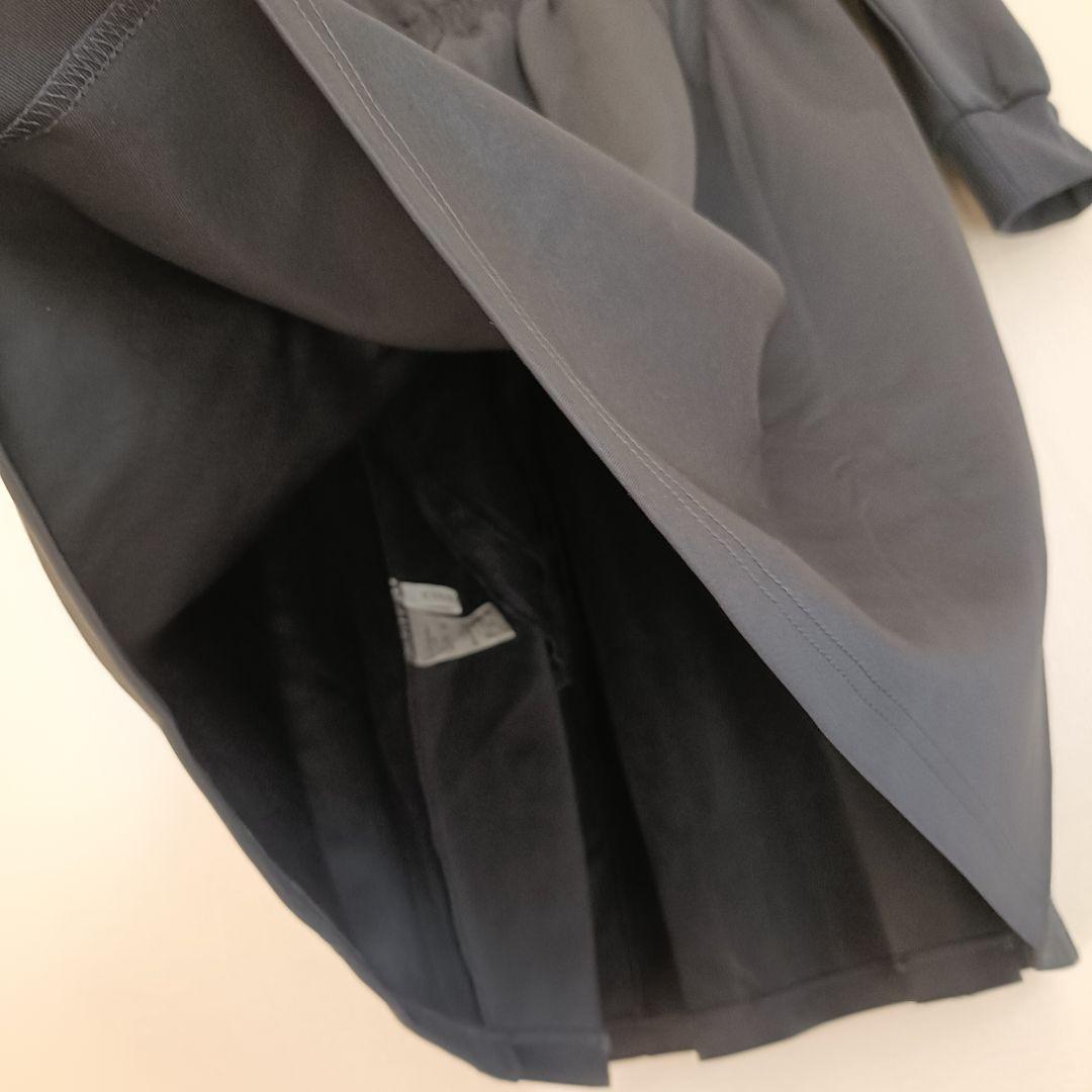 CINEMATIQ　ダブルポケットパーカーワンピ　ネイビー　フリーショート