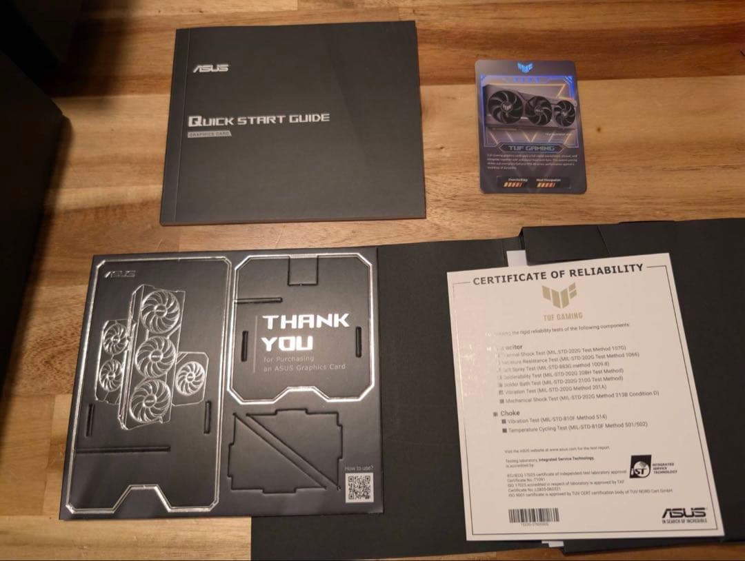 グラフィックボード・グラボ・ビデオカード ASUS TUF GAMING GEFORCE RTX 4080