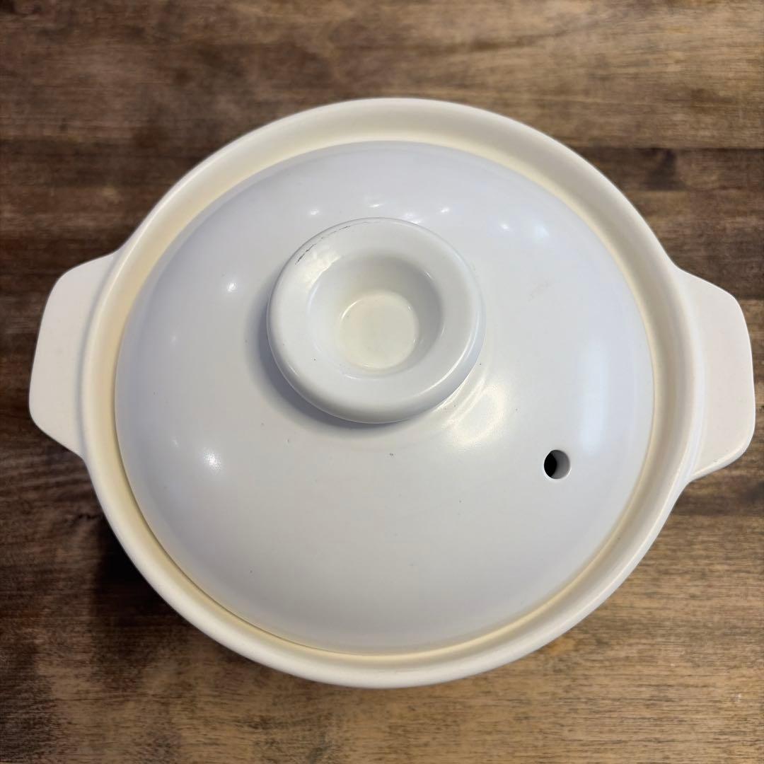 マスタークック　土鍋　3号深鍋　木栓付き