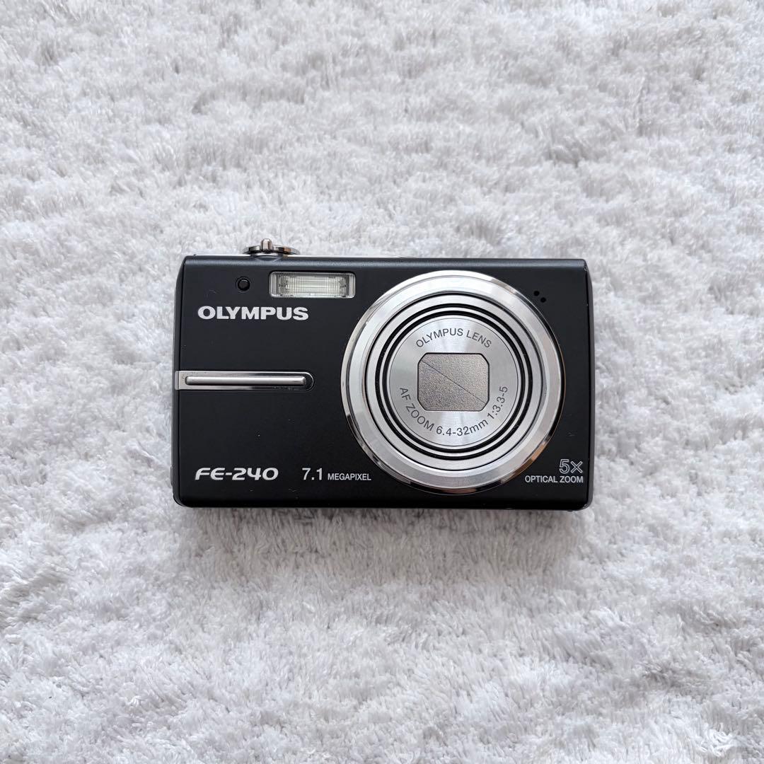 【動作確認済】OLYMPUS オリンパス CAMEDIA FE-240 レトロ