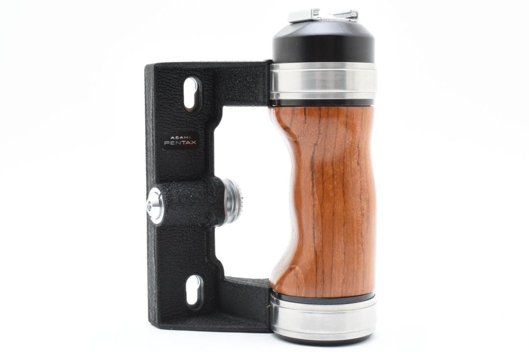 【美品/元箱付】Asahi Pentax 67 Grip 木製グリップ