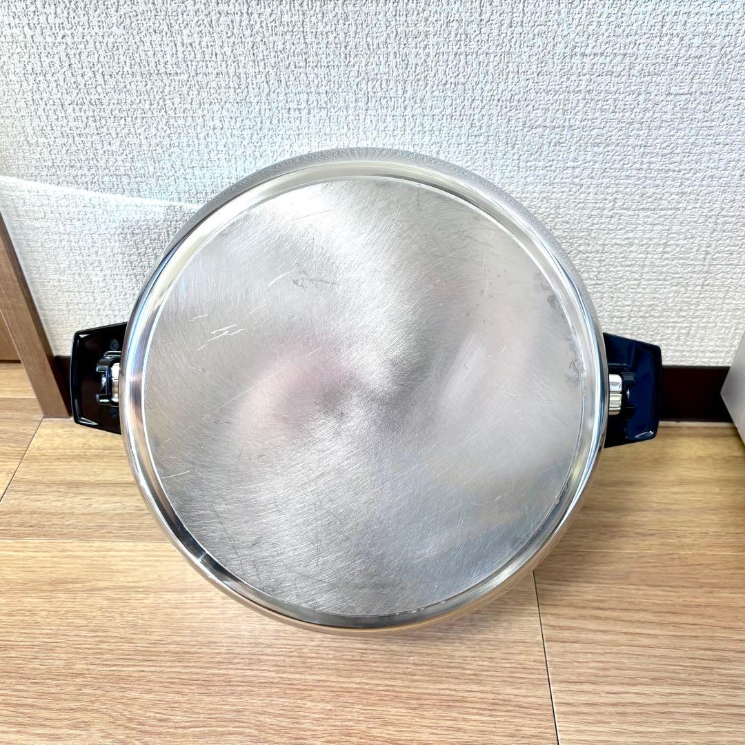 【超美品】ロイヤルクイーン　大フライパン　6リットル鍋セット　IH対応