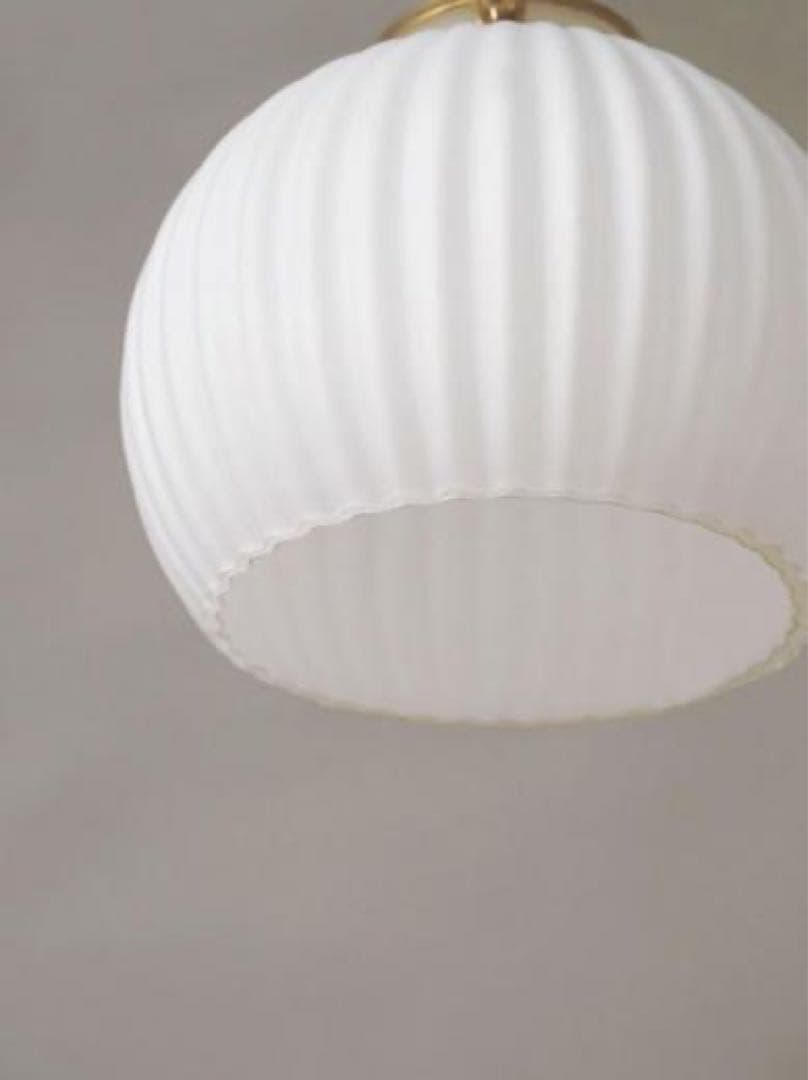 ヴィンテージ風ペンダントライト ホワイト