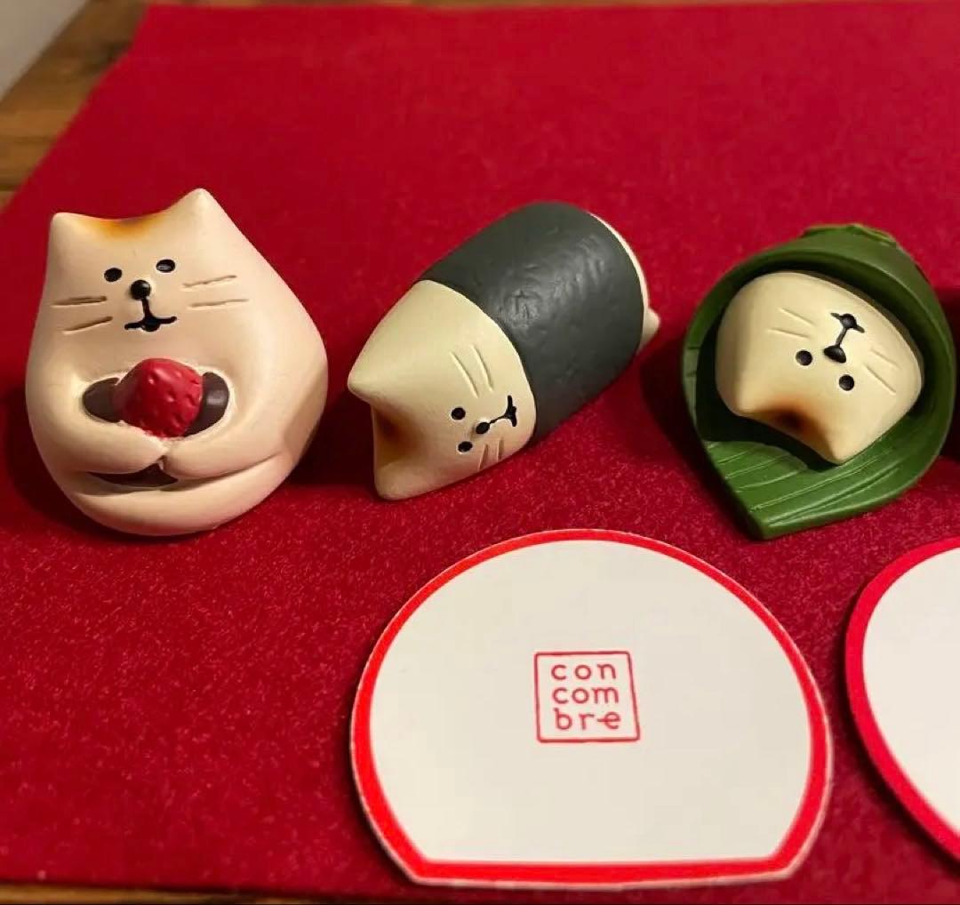 デコレ コンコンブル もち猫 正月 和菓子