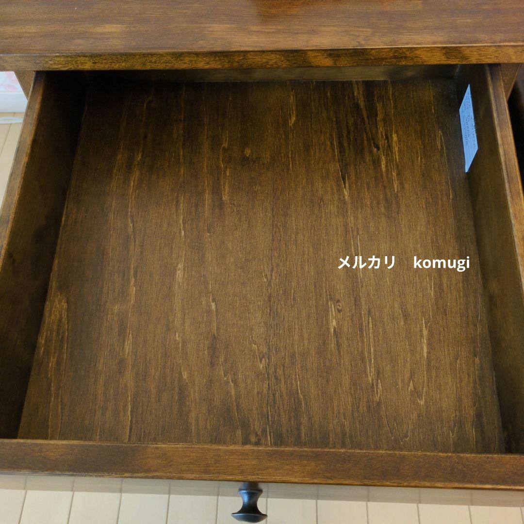 【美品】ローラアシュレイ ギャラット 2ドロワー サイドテーブル