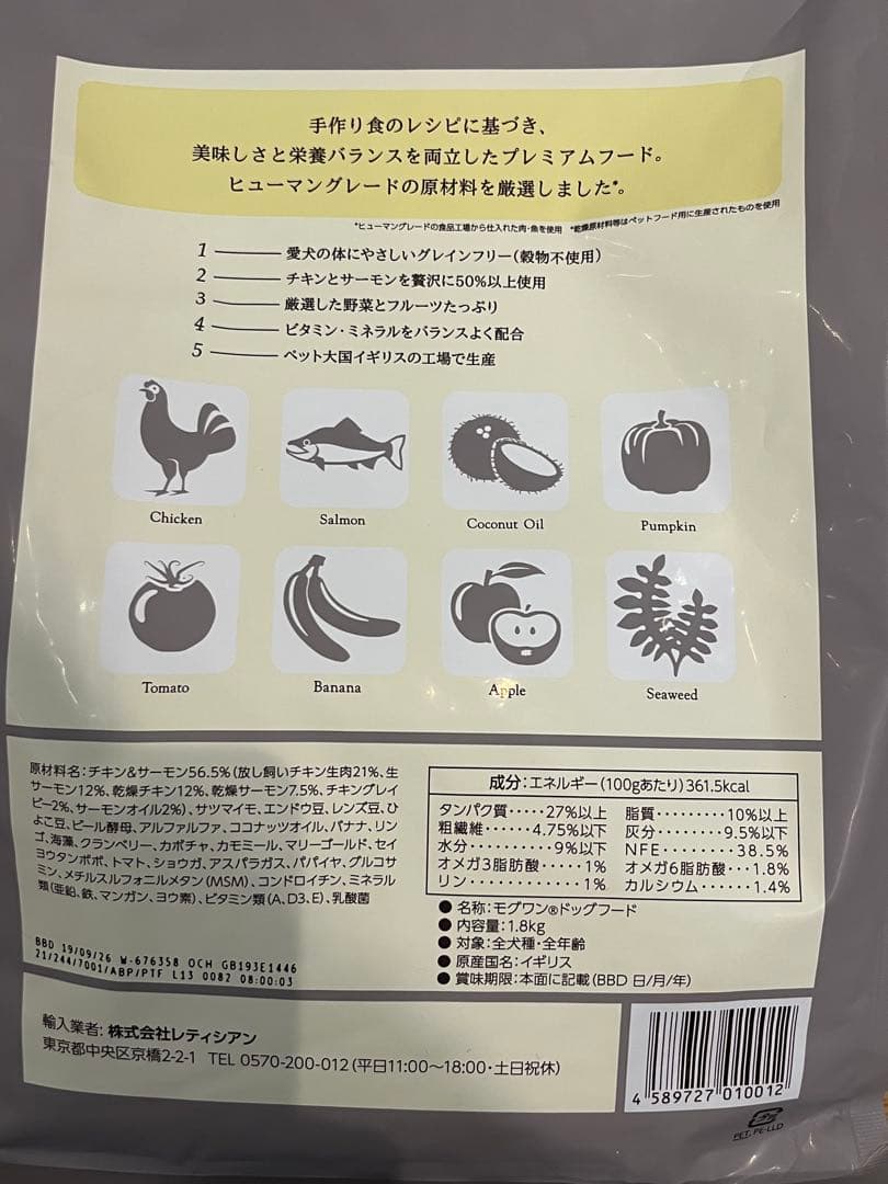 Mog-Wan ドッグフード 2袋セット