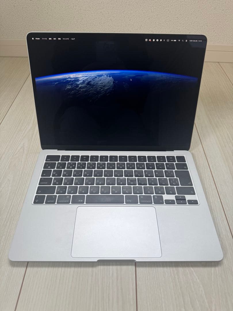 【美品】MacBook Air M2 8GB バッテリー90% 送料無料