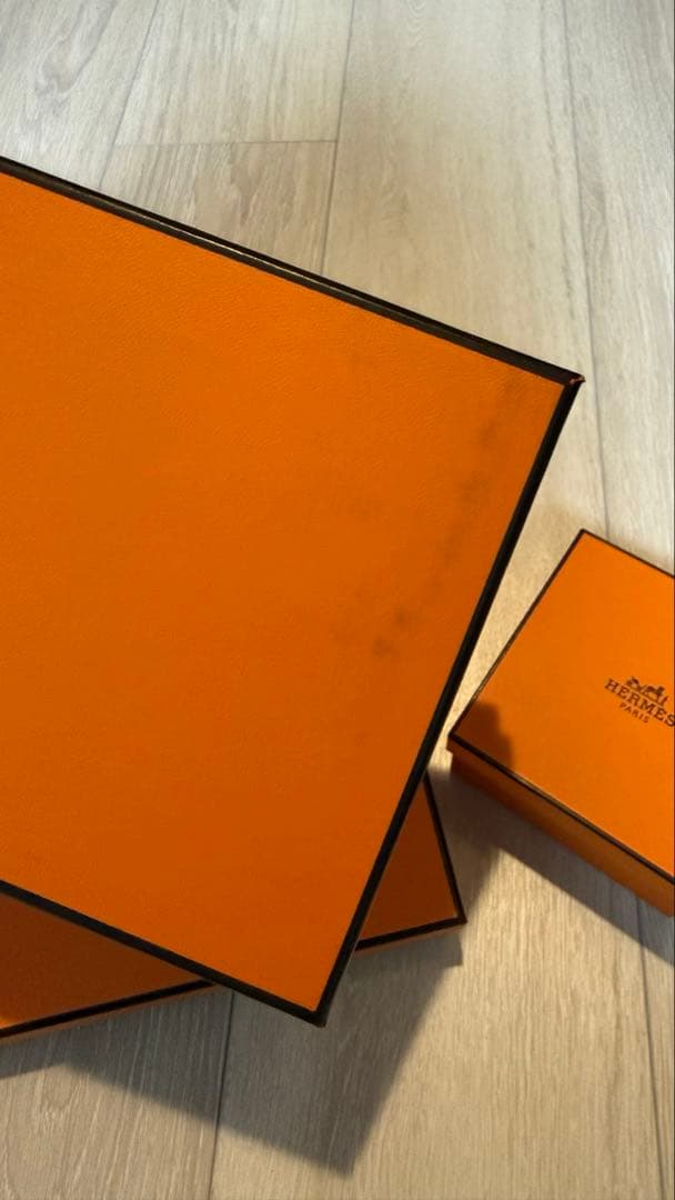 HERMES オレンジ ギフトボックス セット