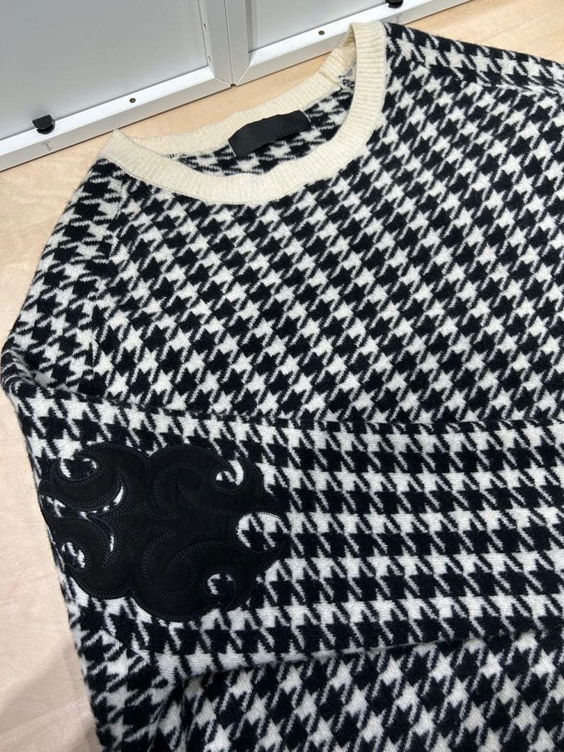 HAIDER ACKERMANN 千鳥格子柄 セーター