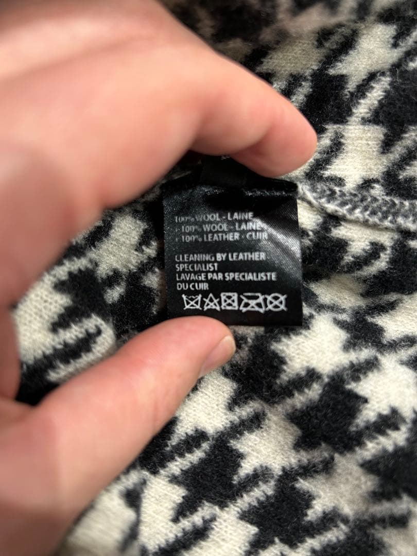 HAIDER ACKERMANN 千鳥格子柄 セーター