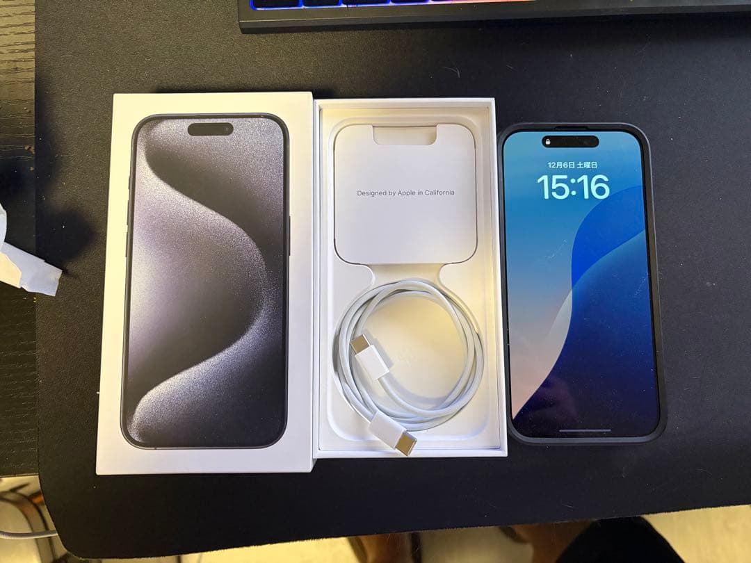 IPHONE15 PRO 128GB ブルーチタニウム 本体