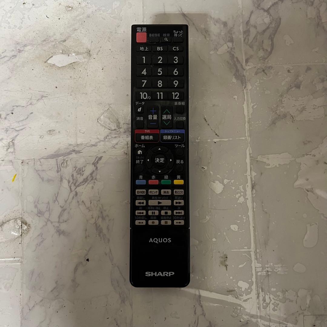 即日受渡❣️全国送料込シャープ ブルーレイ・HDD搭載32型TV録画ダビング機能