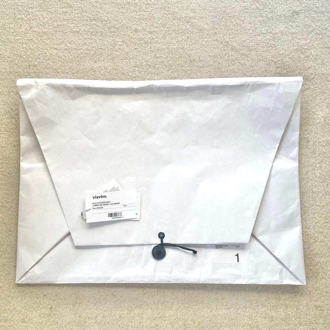 【枇杷】visvim JUMBO SB SWEAT L/S CRASH