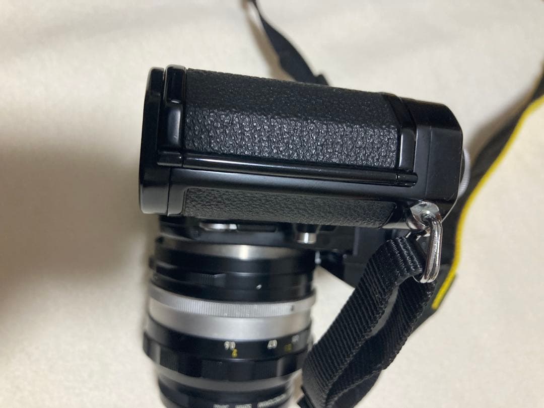 Nikon F2 フォトミックブラックボディ　レンズ、純正本革ケース、使用説明書