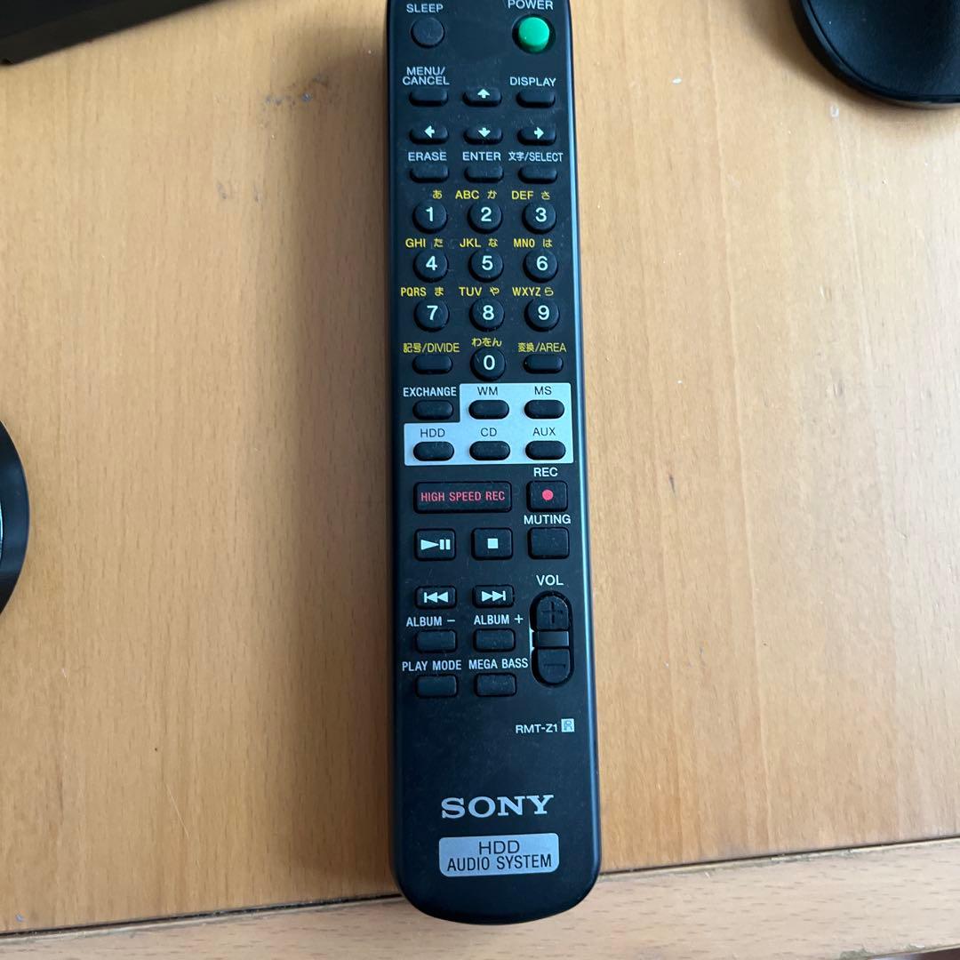 SONY SoundGate DAN-Z1 ミニコンポ