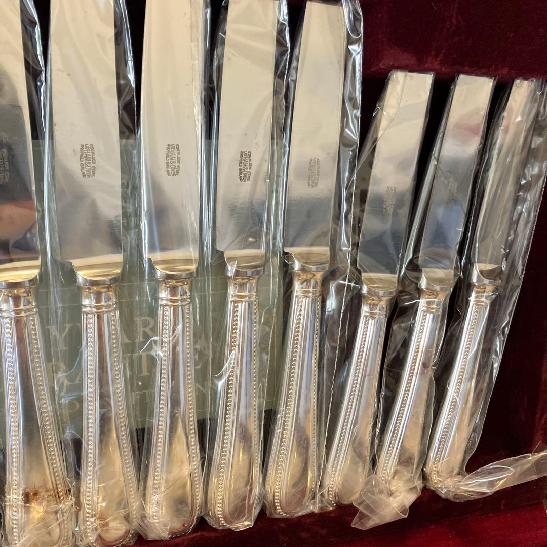 LATHAM & OWEN イギリス シルバー アンティーク カトラリー セット