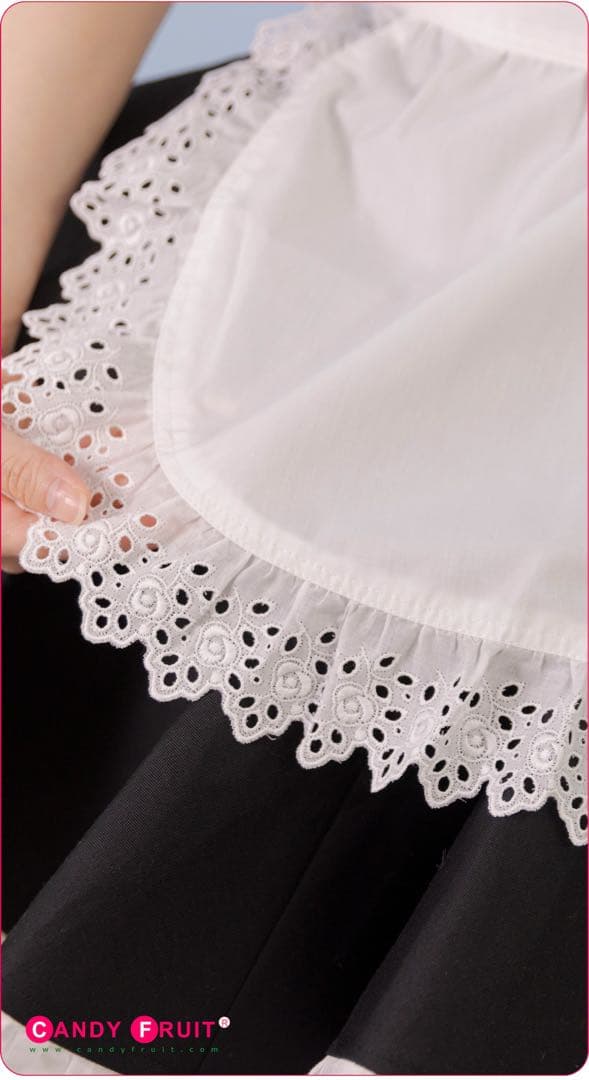 【コスプレ】★キャンディフルーツ★ ラフィーネメイド服 ベビーパープル