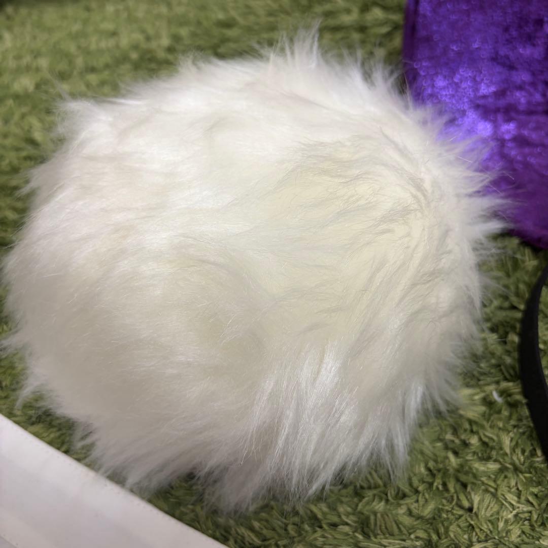 バニーガールコスチューム パープル