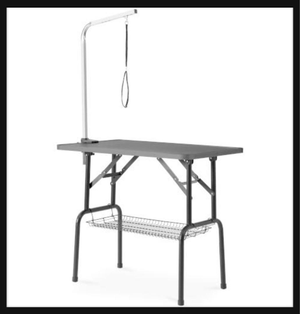 トリミングテーブル　トリミング台　トリミング　ブラック　折りたたみ