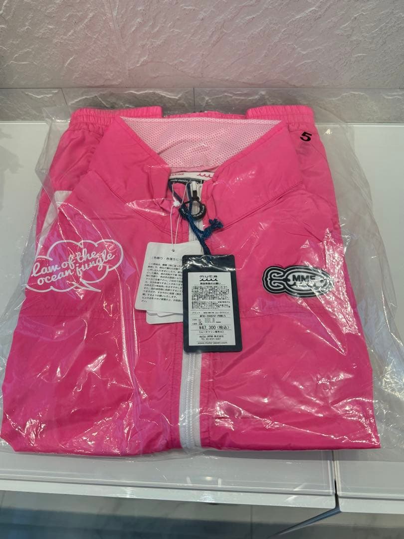 ムータマリン　muta marin ピンク 空調服 Mファン付き ベスト　ゴルフ