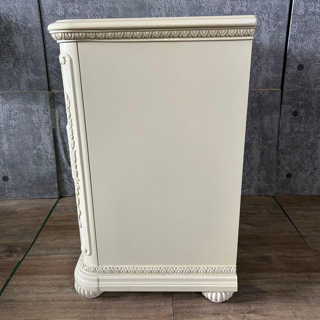 ꧁クラシック家具꧂3段チェスト フレンチ ロココ 姫系 たんす タンス 箪笥