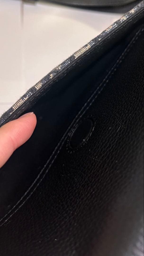 DIOR Saddle フラップ付き メッセンジャー バッグ