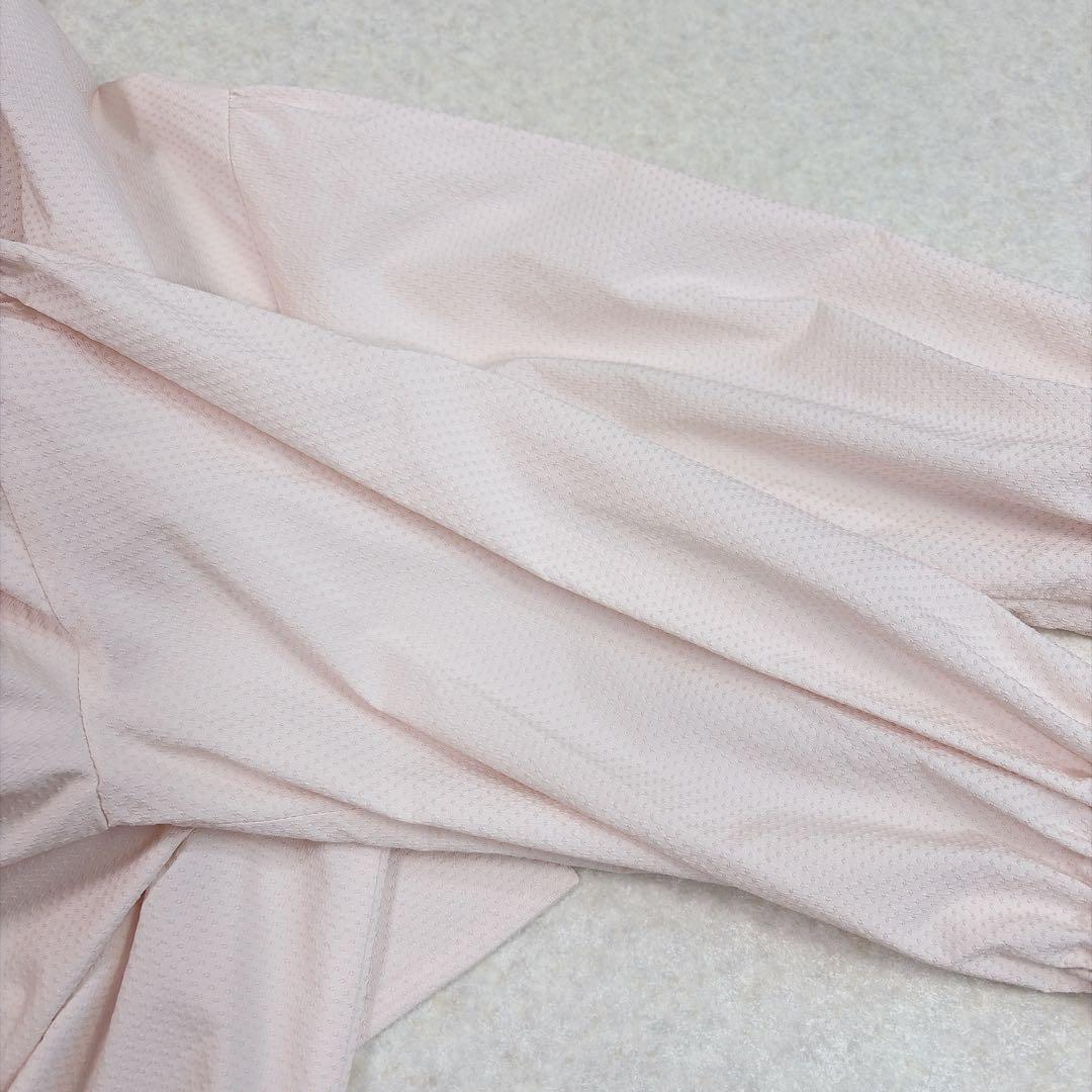 ユナイテッドアローズ ドットドビー ボウタイ ブラウス ピンク 38 セレモニー