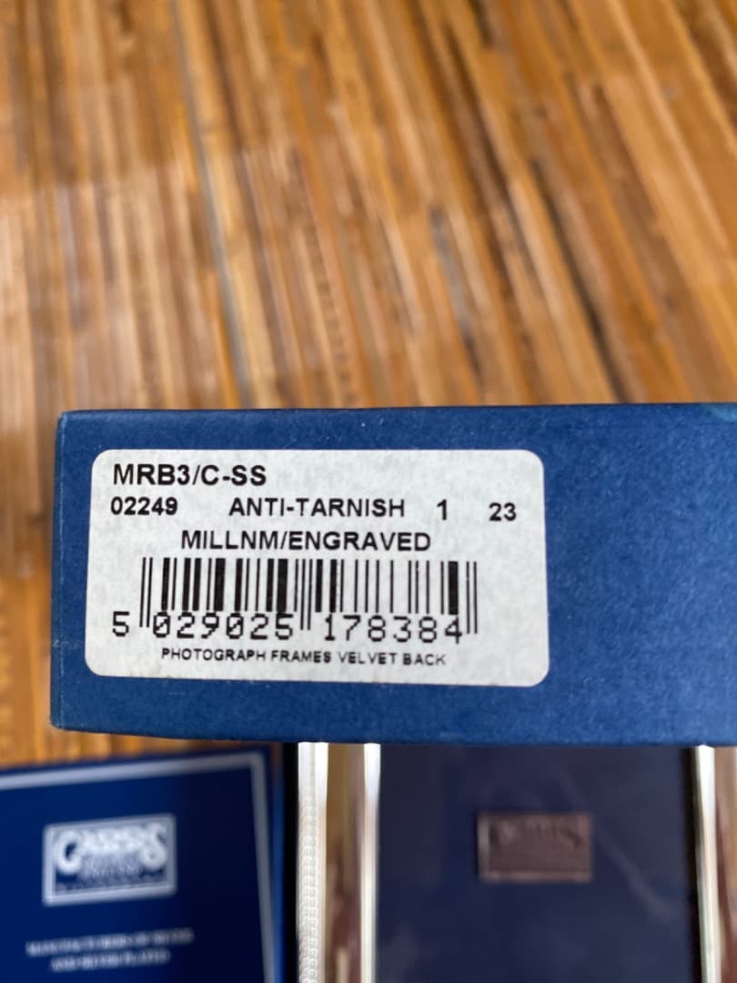 CARRS SILVER フォトフレーム