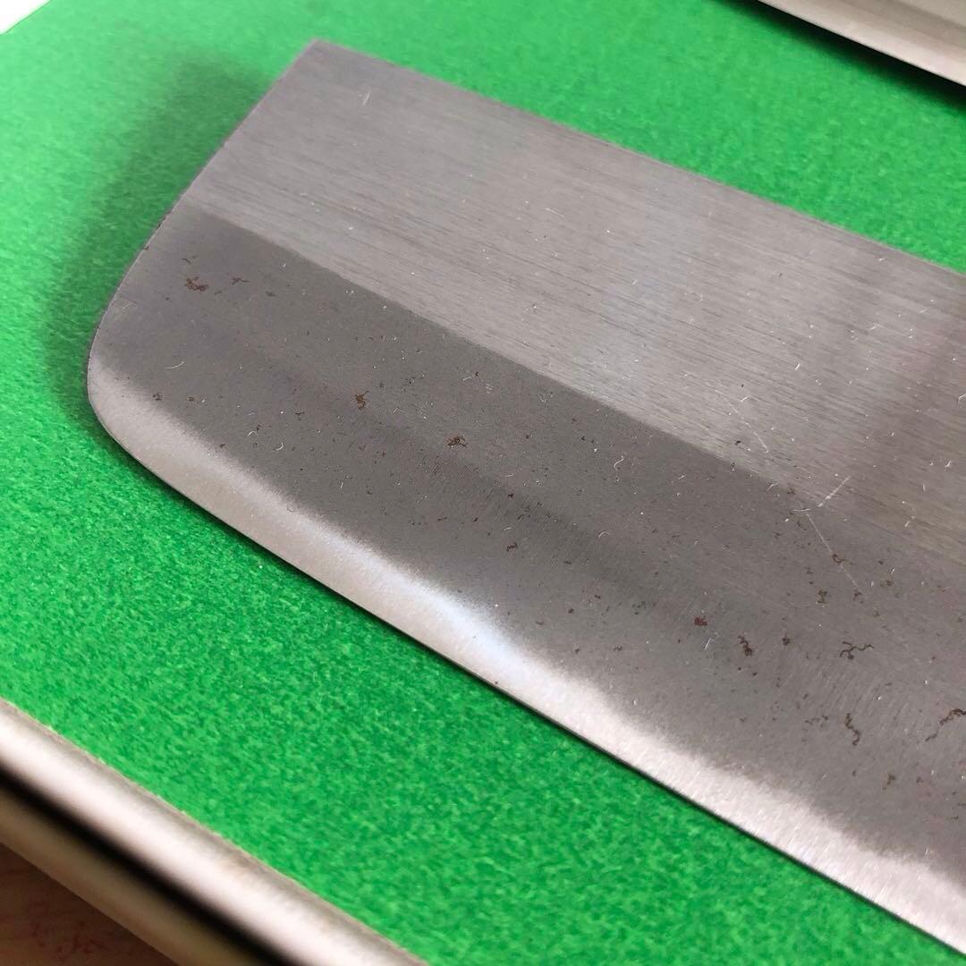 【新品未使用品】 包丁￼越前打刃物 菜切包丁 三徳包丁 2本
