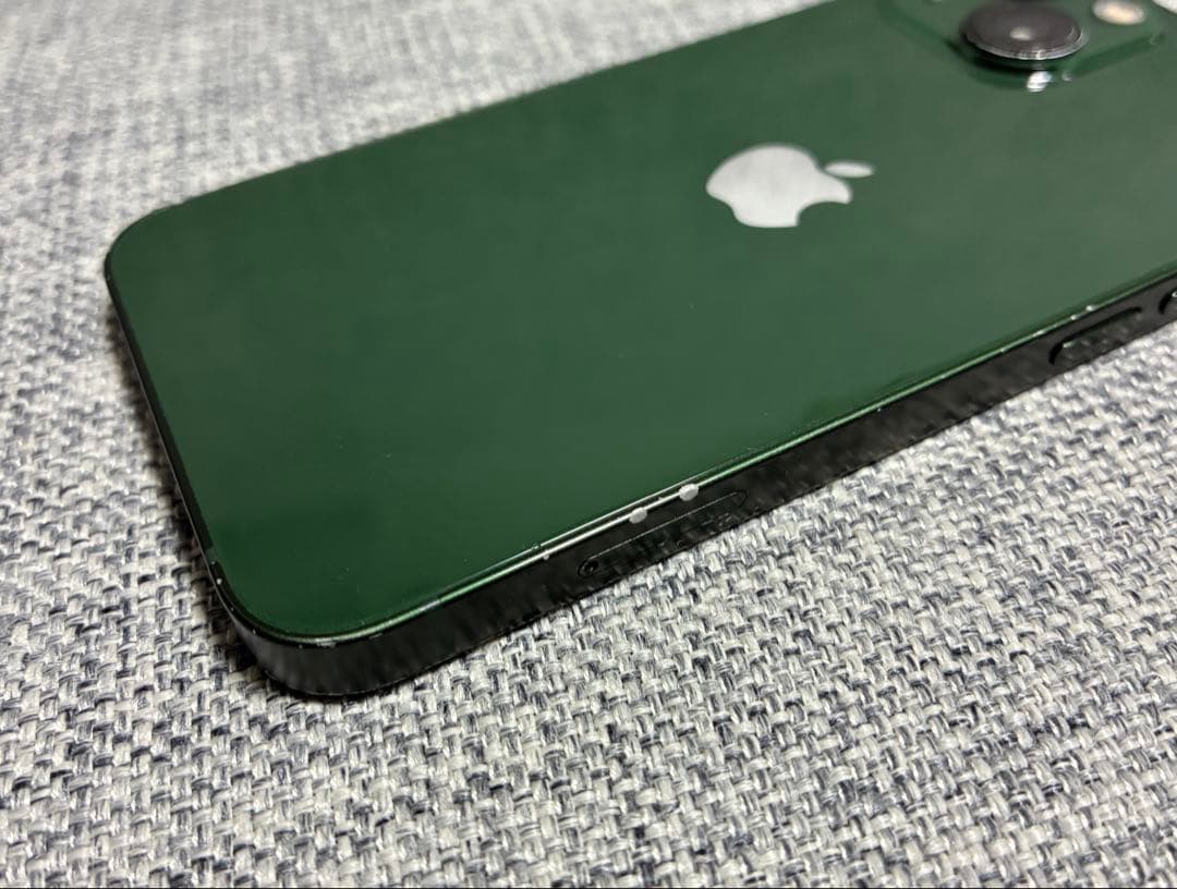 iPhone 13mini／グリーン／128GB／SIMフリー／バッテリー77%