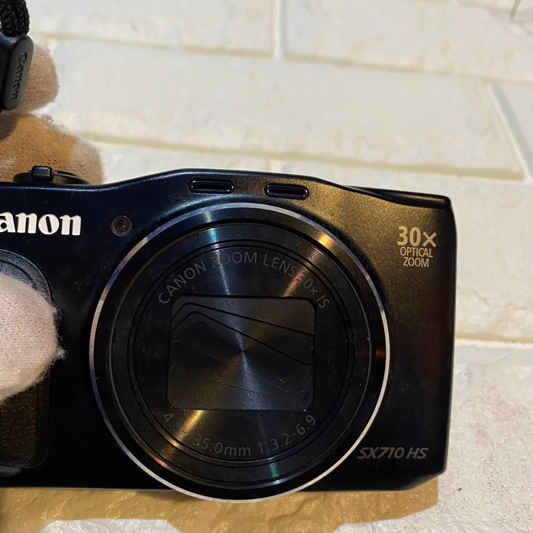 食*坊様 美品Canon PowerShot SX710 HS ブラック光学30