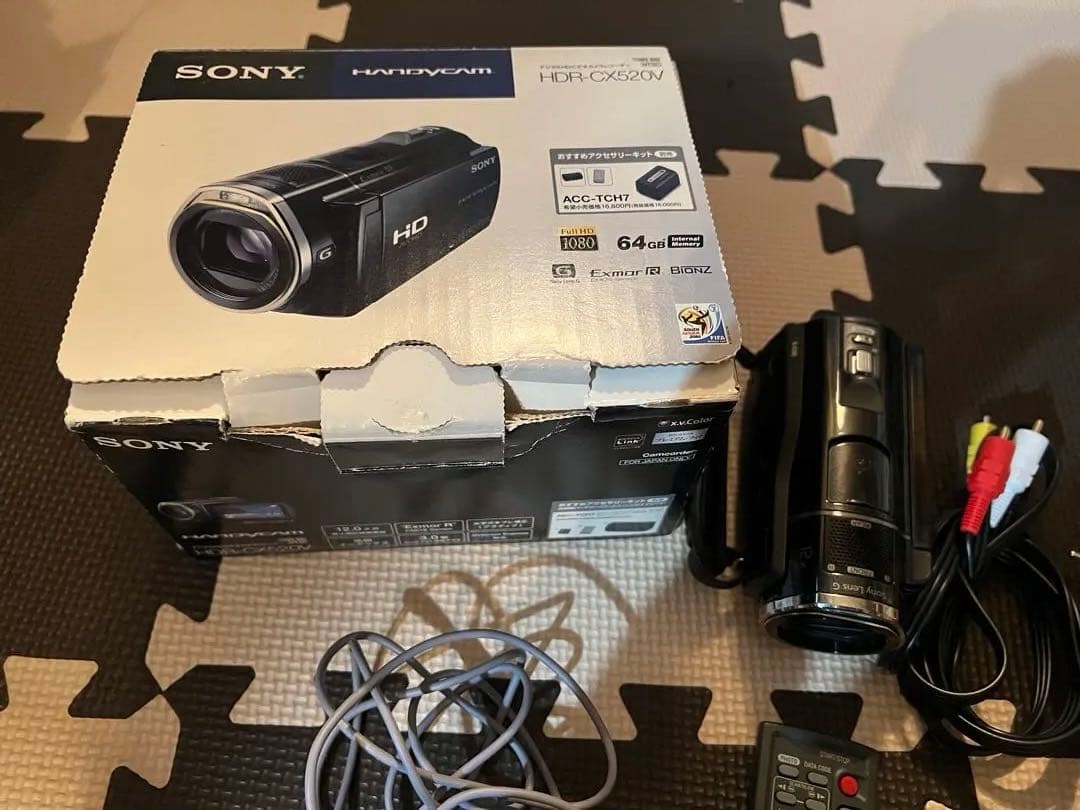SONY デジタルHD ビデオカメラ CX520V 美品