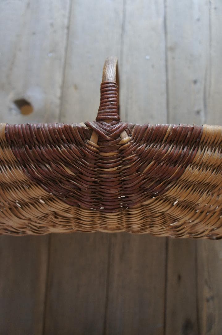 フランスアンティーク　パニエ　バスケット　ブロカント　天然生活　蚤の市