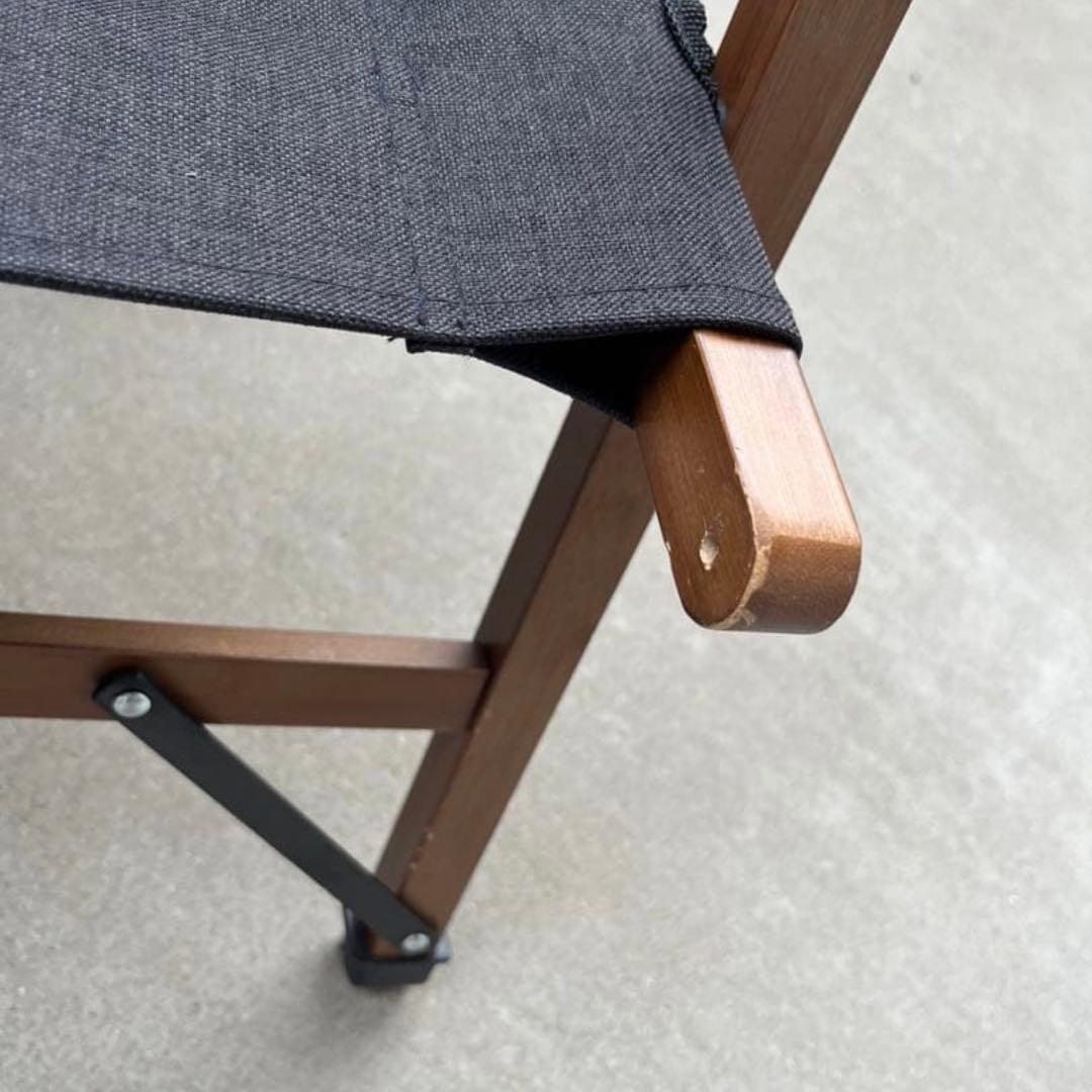 BUNDOK(バンドック) ロースタイル チェア ブラック　2個セット