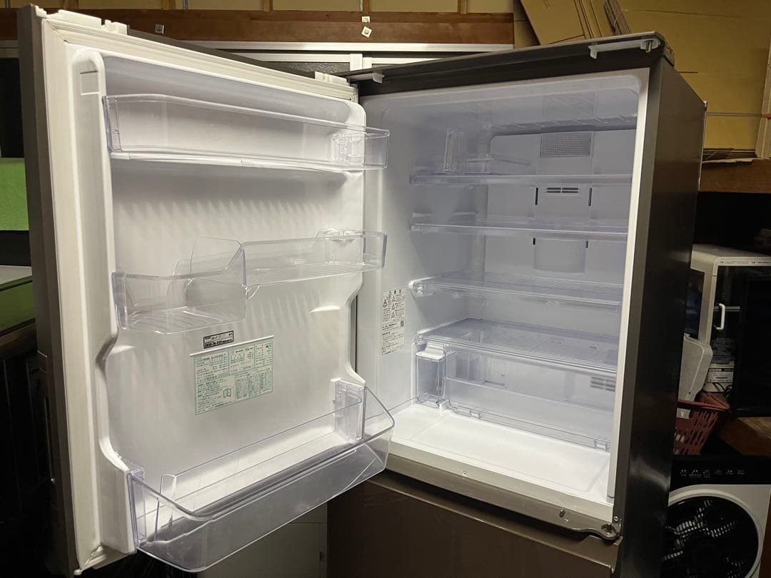 最安 SHARP 冷蔵庫 356L 両開き 2018年製 SJ-GE36D-T