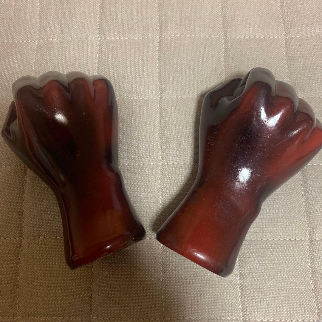 vintage 60s RIGHT ON 置物 ビンテージ ブラック 70s