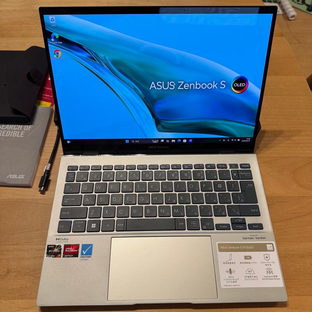 【やや難あり】ASUS Zenbook S 13 OLED Ryzen 7