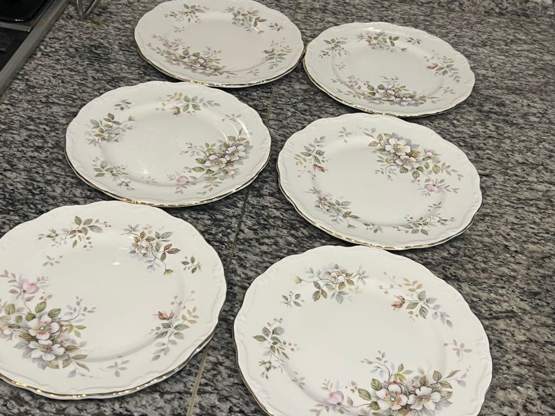 ロイヤルアルバート ハワース 6枚セット