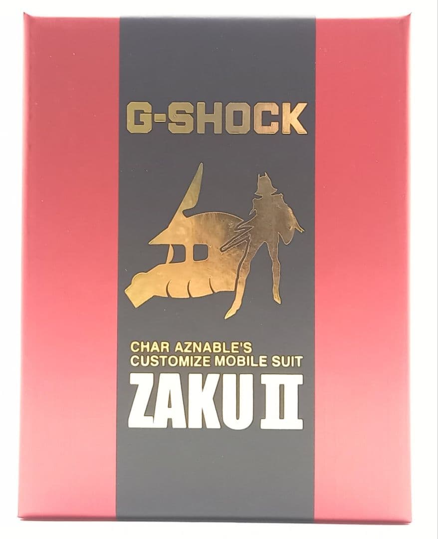 ★非稼働品【G-SHOCK】機動戦士ガンダム MS-06S シャア専用ザク