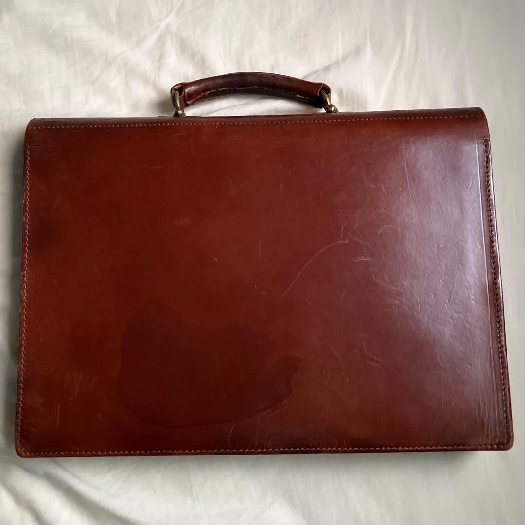 ロイドフットウェア　ロイズラゲッジ　ブライドルレザー　ブリーフケース イギリス製