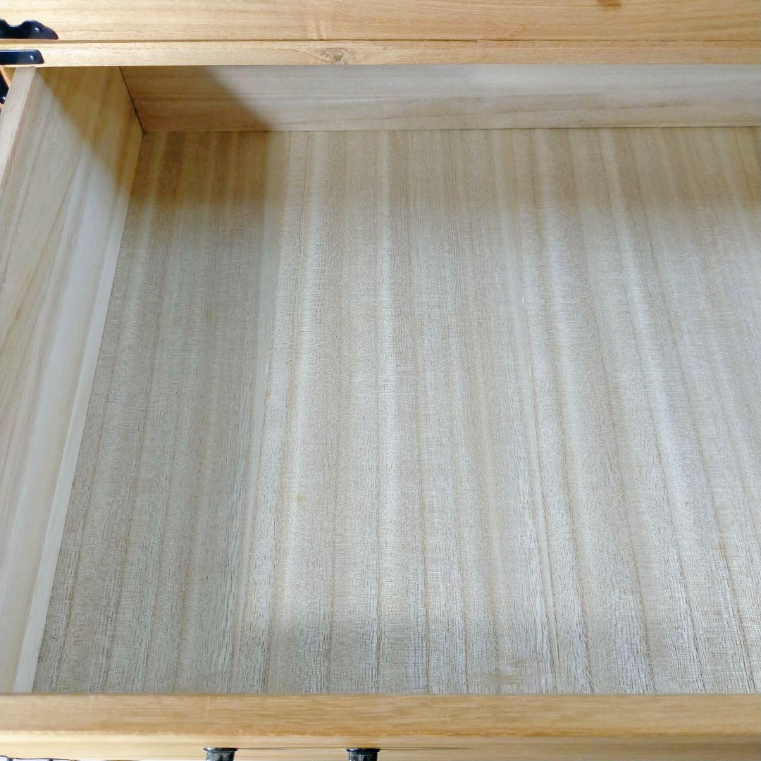 ヴィンテージ 桐箪笥 天然木 整理箪笥 引出収納 木製 和タンス チェスト②