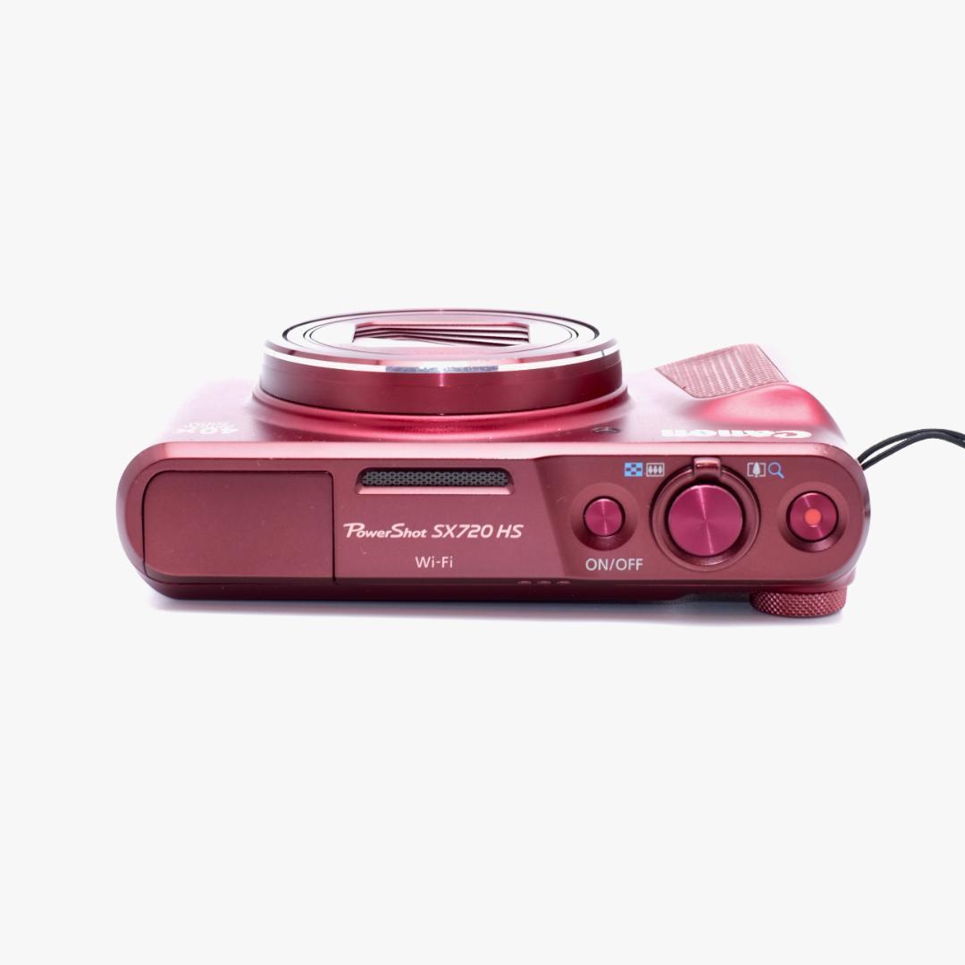 美品　Canon Power Shot SX720 HS レッド　デジタルカメラ