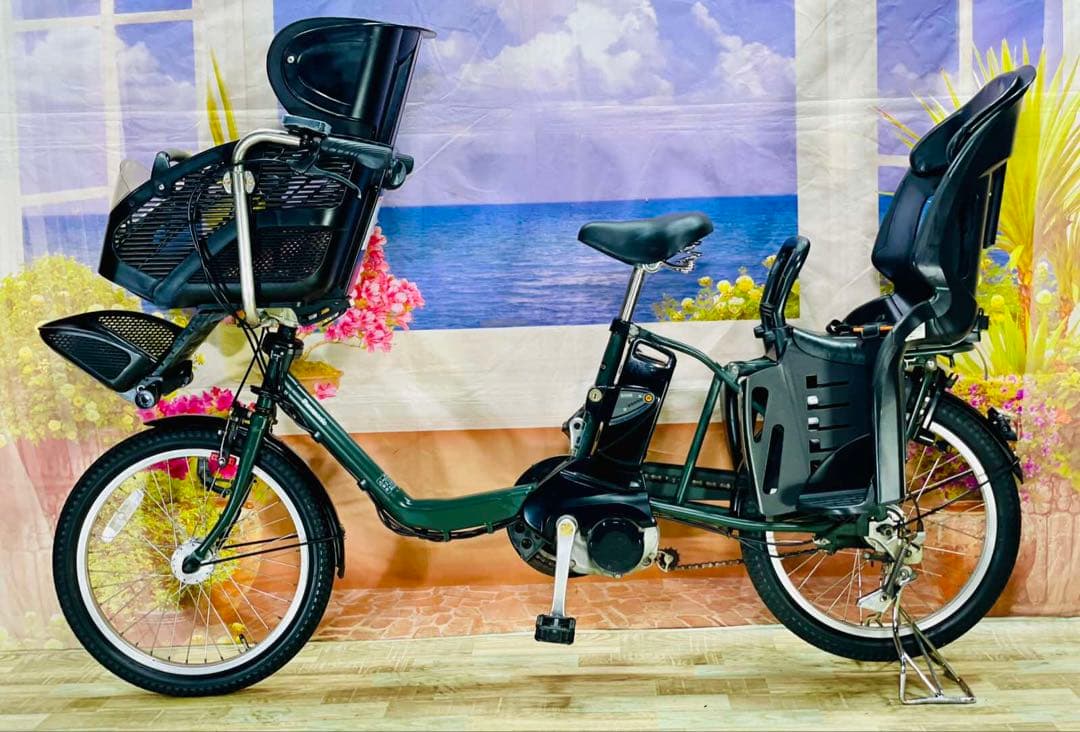 限定価格！パナソニックギュット⭐️13AH！子供乗せ電動アシスト自転車Y2767