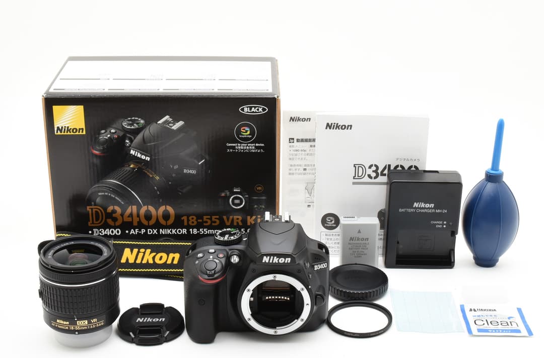 超美品 Nikon D3400 Bluetooth搭載 レンズキット #8489
