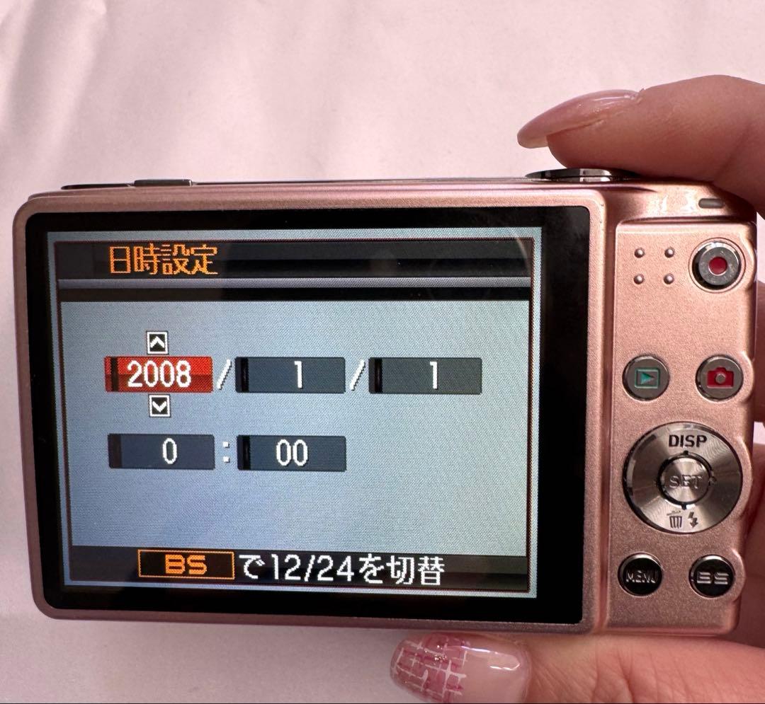 極美品/CASIO EX-Z300 コンパクトデジタルカメラ/ピンク