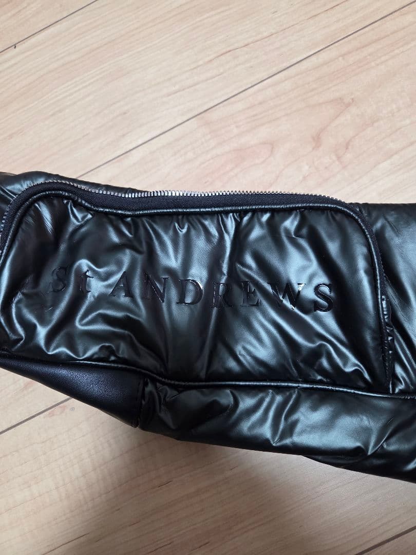 セントアンドリュース ゴルフ クラブケース セルフスタンド 黒