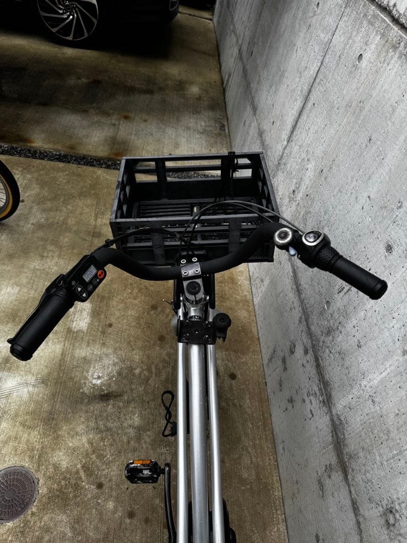 電動アシスト自転車 Panasonic BP02 26型 内装3段変速 シルバー